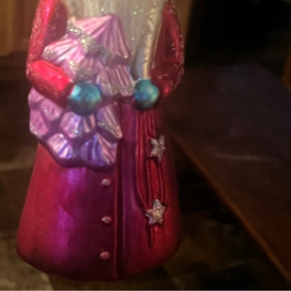 Larry Fraga Designs 6.25” Mr. Fabulous, Glass, Christmas ORNAMENT TREE 5058 Euc - Picture 4 of 12